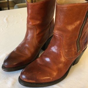Frye leather short boots